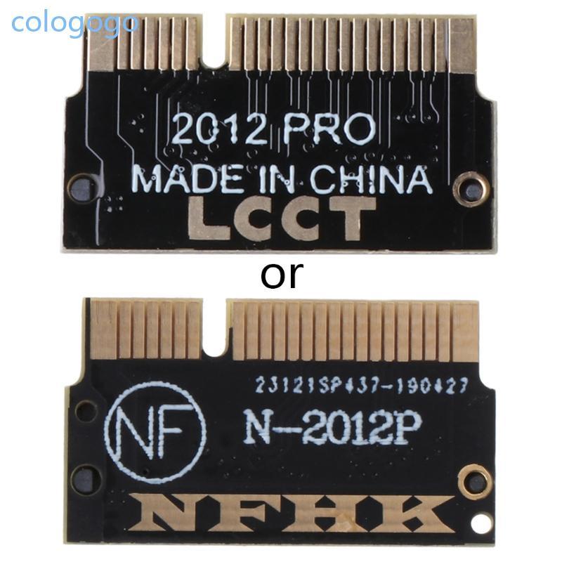 COLO PCIE สําหรับ M 2 NVME Mac-Book SSD แปลงอะแดปเตอร์ SSD อัพเกรดชุดสําหรับ Retina 2012 A1398 A1425