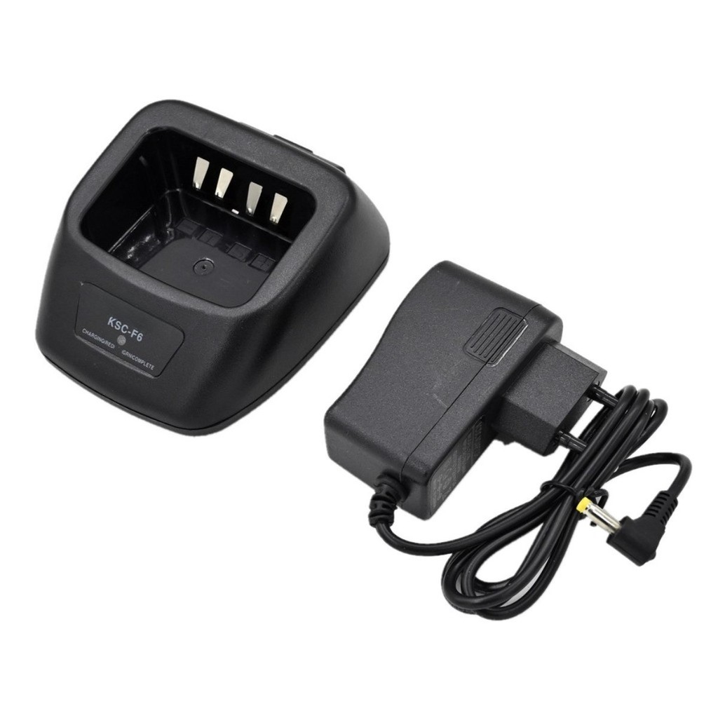 KSC-F6 ที่ชาร์จเดสก์ท็อปพร้อมอะแดปเตอร์ AC, แท่นชาร์จสําหรับ Kenwood TH-F6 TH-F6A TH-F7 TH-F7E