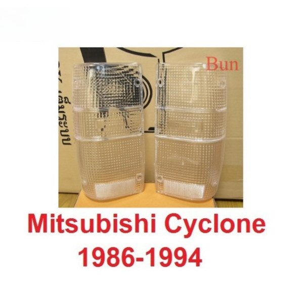 ฝาไฟท้าย ใส MITSUBISHI CYCLONE 1986 - 1995  มิตซูบิชิ ไซโคลน L200 เสื้อไฟท้าย เลนส์ไฟท้าย เลนส์ ไฟท้