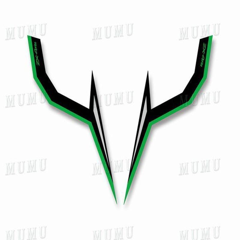 สติ๊กเกอร์ Kawasaki ZX4R ZX4RR ZX25R ลายแต่งหน้ารถ กันน้ำ กันแดด ติดแฟริ่งหน้า ลายกราฟิก