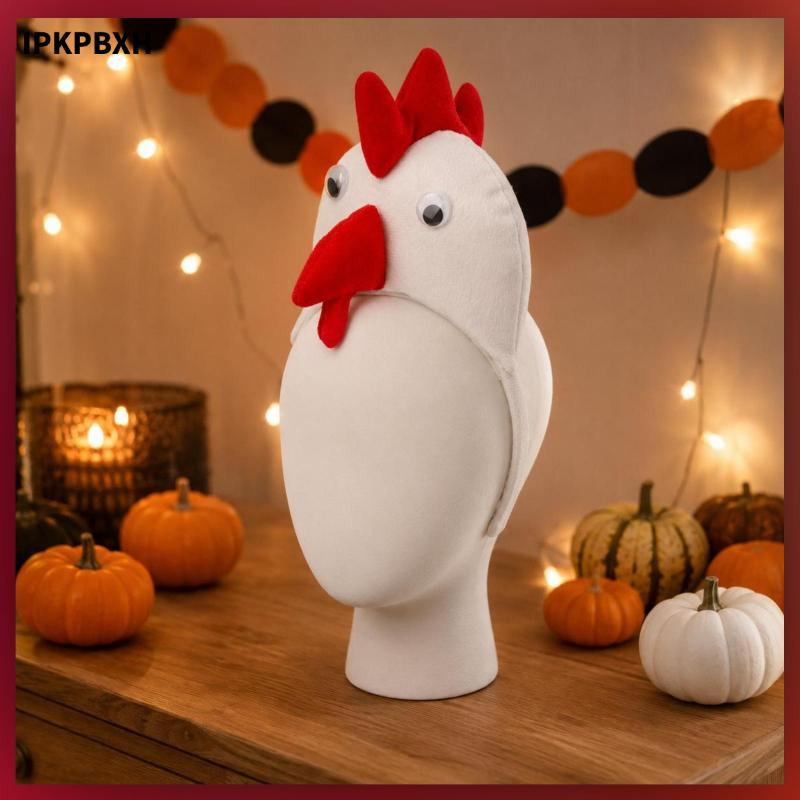 MagiDeal Festival Headwear with Chicken Face Design Costume Headband for Fancy Dress Party Masquerad