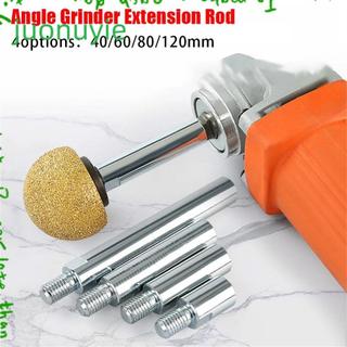 JUONUYIE 1 ชิ้น Extension Rod, อุปกรณ์ขัด 40/60/80/140 มิลลิเมตรเครื่องบดมุมอะแดปเตอร์ Rod, สําหรับรุ่น 100 125 เครื่องบดมุม M10 ด้ายเพลาบดการเชื่อมต่อ Rod