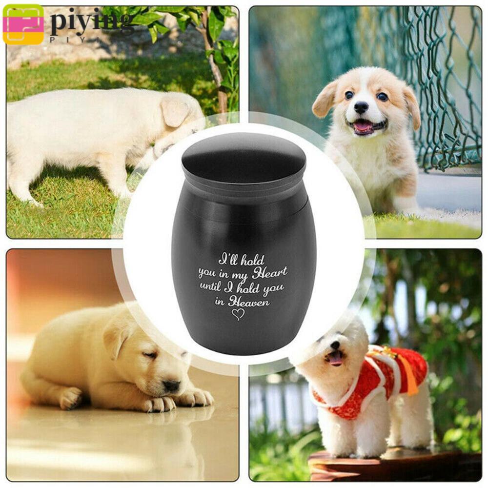 PIYING Pet Small Memorial Beloved Pet Cervation Urn Jar