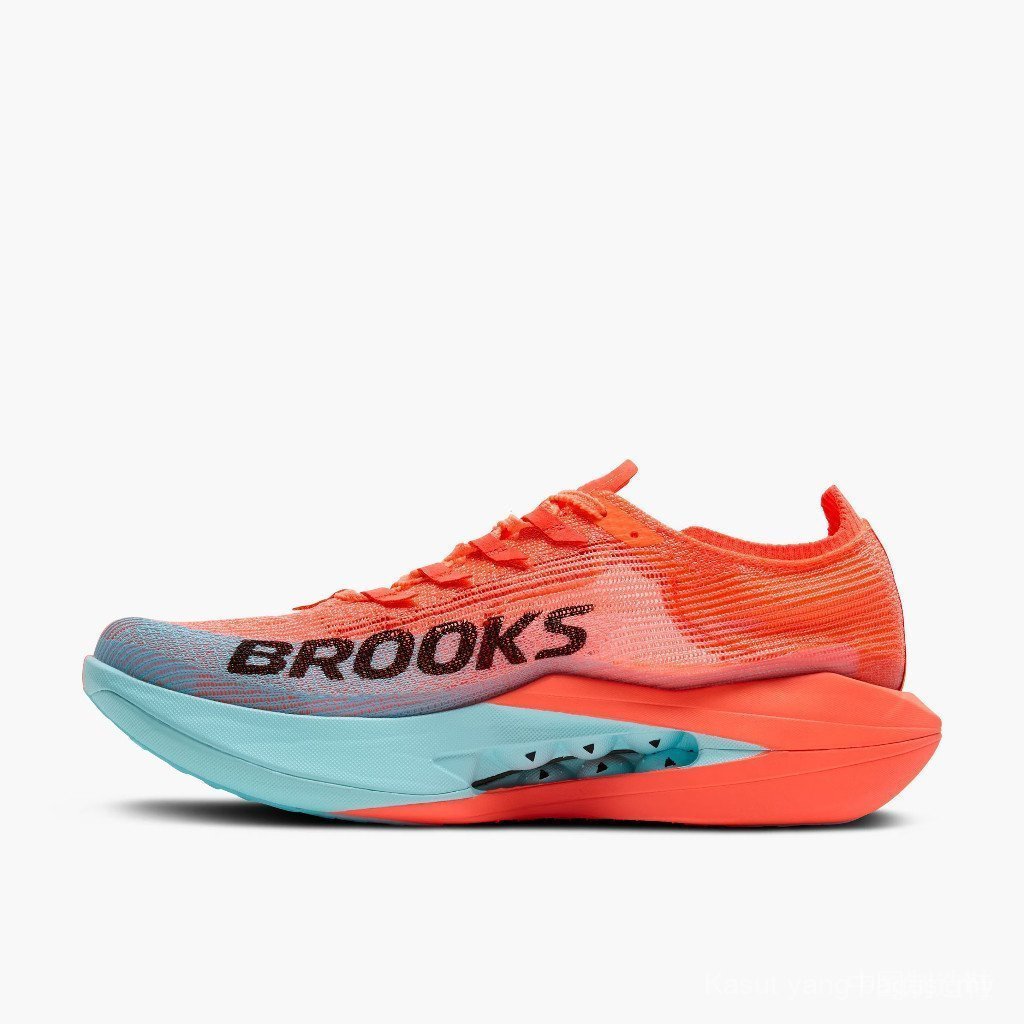 3RWV BROOKS Hyperion Elite 5 "Tornado" |     Elite Carbon Board รองเท้าวิ่งผู้ใหญ่ DNA GOLD Foam, เห