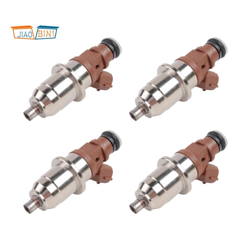 หัวฉีดหัวฉีด 4 ชิ้น MR560553 เหมาะสําหรับ Pinin 2.0L H67W H77W 4G93 4G94 สําหรับ IO E7T05072