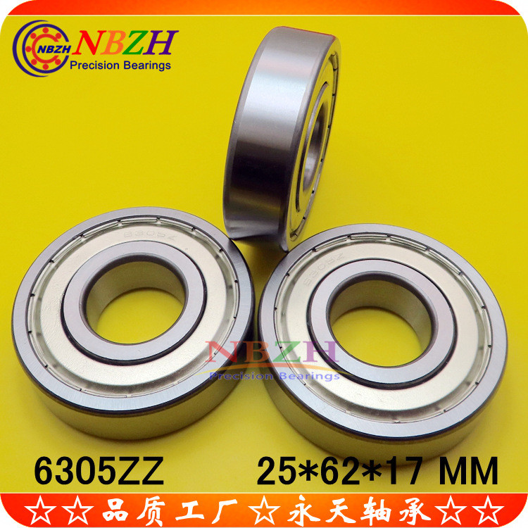 แบริ่งลดสแตนเลส S6305ZZ 6305ZZ 6305-2RS 180305 25 * 62 * 17มม TGRN