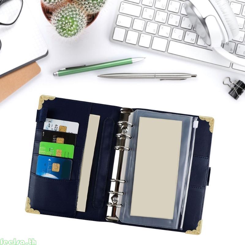 Feela Budget Binder Notebook สําหรับ Budget Notebook Money Saving Planner Diary