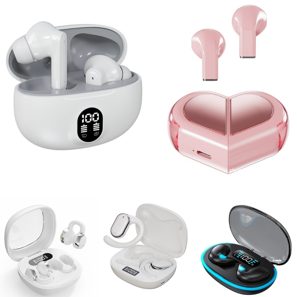 [ส่วนลดผลิตภัณฑ์ใหม่] F9 Game Bluetooth Headset Wireless Sports Ear Clip-On Bluetooth Headset TWS