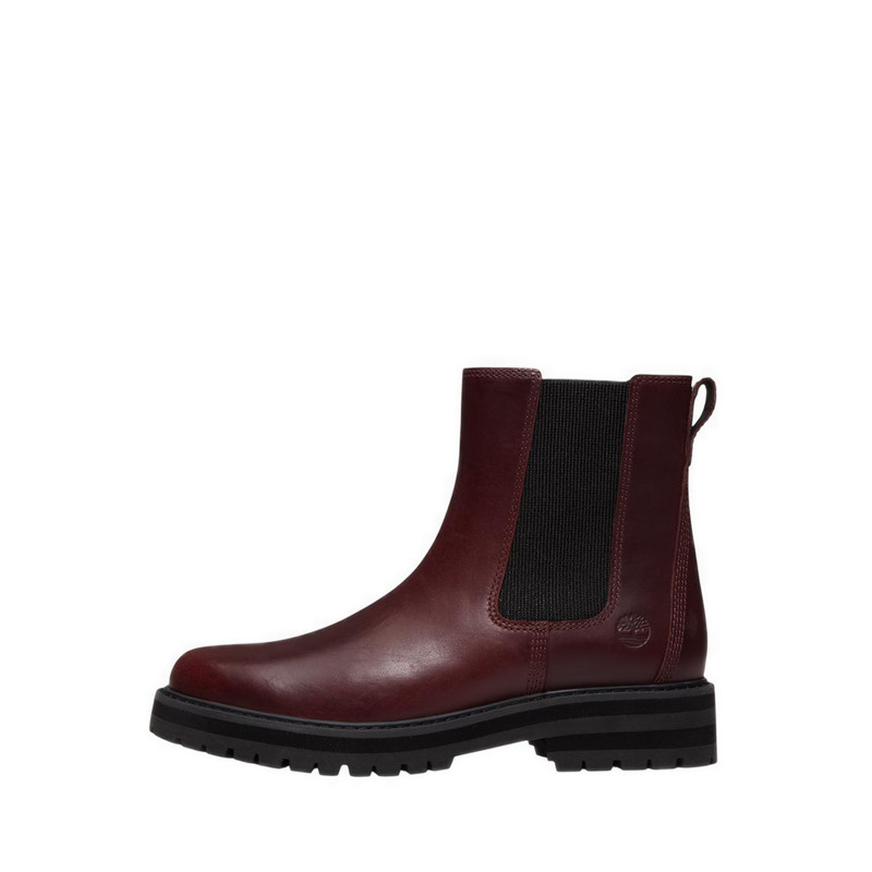 Timberland بوت تشيلسي نسائي Britton Drive — عنابي — صورة 2