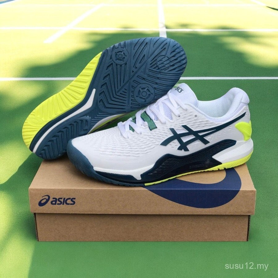 [ASICS]Asics GelResolution 9 รองเท้าผ้าใบ Larian Tenis/P แฮนด์บอล/Jlan Extreme LFP7 EY3M 6V2Z 71OK S
