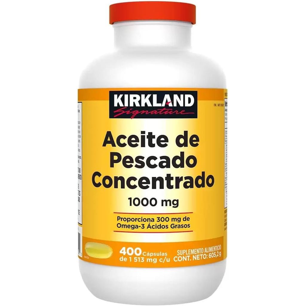 Kirkland Signature Fish oil 1000mg, 400 Count