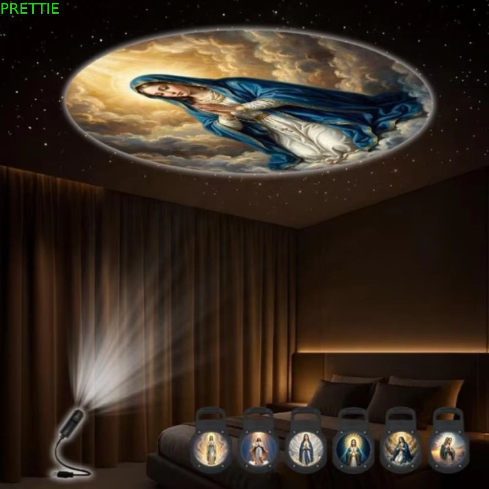 PRETTIE Star Projector, Mini Size Ceiling Projection Galaxy Projector, ขายดี USB Powered ไฟกลางคืนแบ