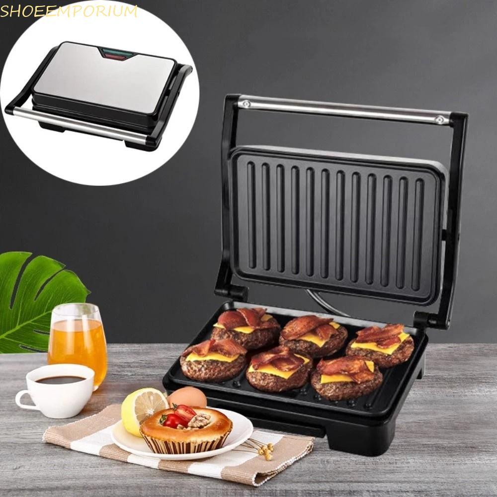 SHOEEMPORIUM Sandwich Toaster, Non-Stick Quick Heating Electric Sandwich Pan, Maker Multifunctional 