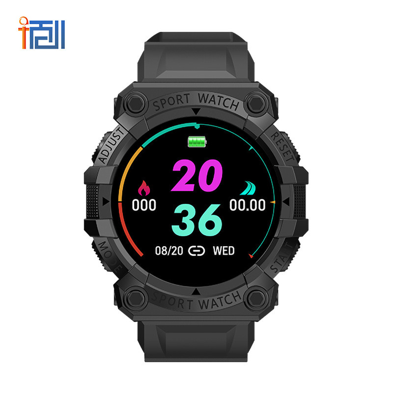 Y56 สมาร์ทวอท์ช fd68s สร้อยข้อมือสมาร์ทหน้าจอสี Heart Rate ความดันโลหิตเพลงสภาพอากาศ Pedometer สร้อย