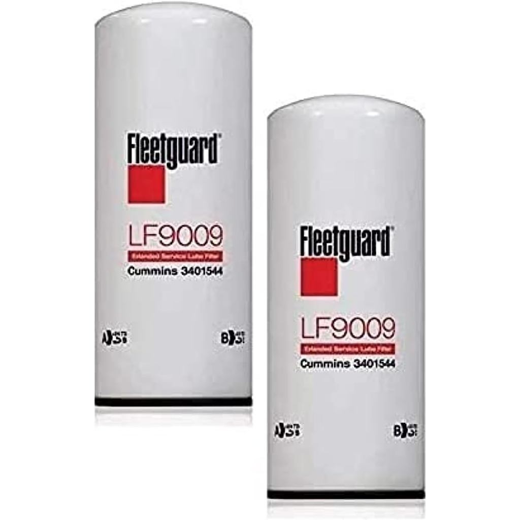 LF9009 Fleetguard Lube Filter, Spin-On (แพ็ค 2 ชิ้น)