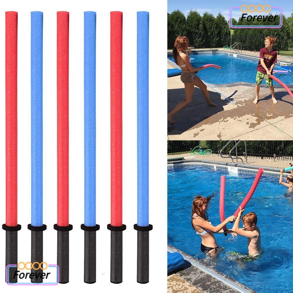 FOREVER Pool Noodle Stick, Long Foam Pool Noodles Foam Light Saber Toy, Party Favors Foam Summer Out