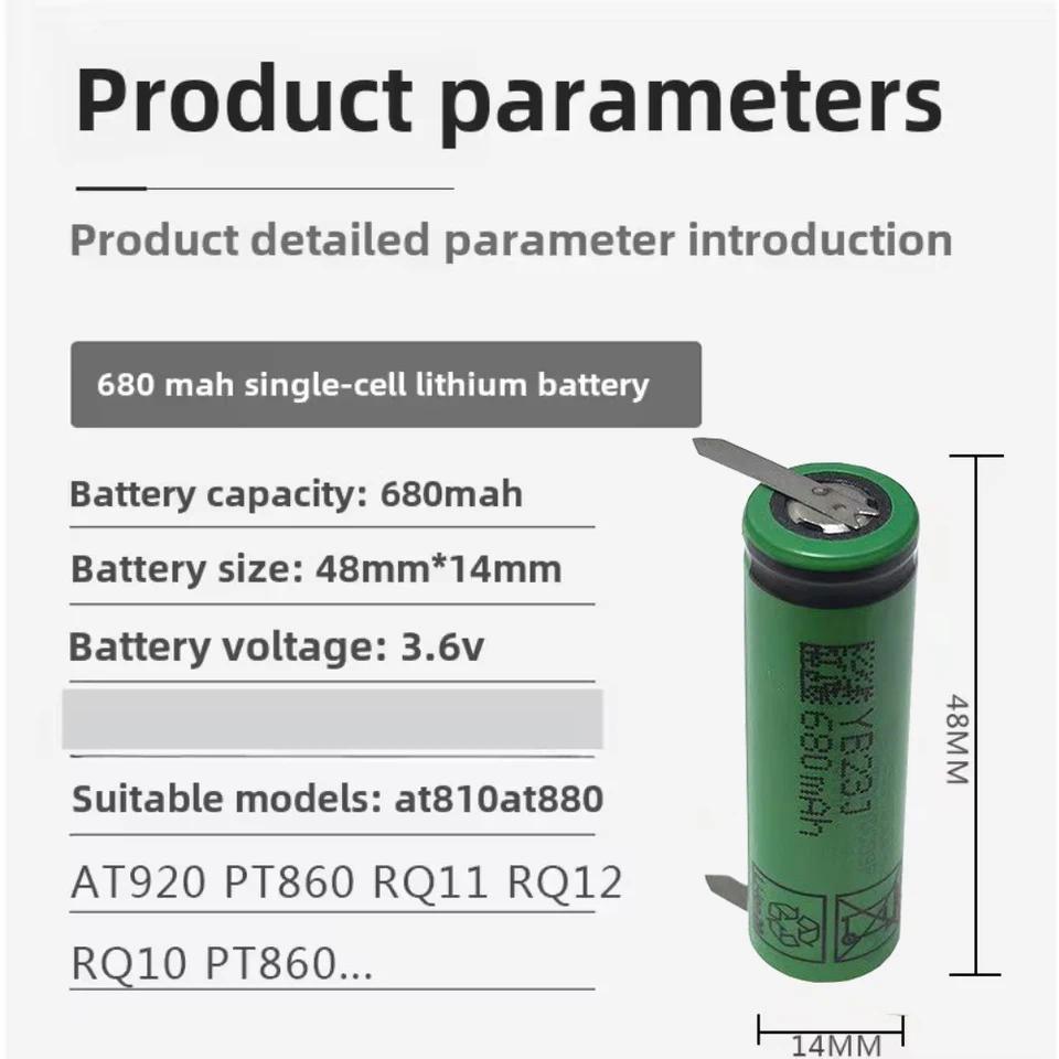 【QJ】แบตเตอรี่เดิมสําหรับเครื่องโกนหนวด Philips AT800 AT810 AT811 AT814 AT815 AT830 AT875 AT880 AT890