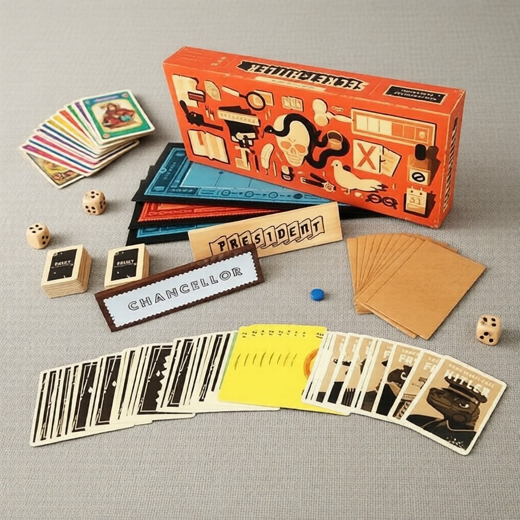 เกมกระดาน Secret Hitler – เกมปาร์ตี้กลยุทธ์สําหรับผู้ใหญ่และครอบครัว