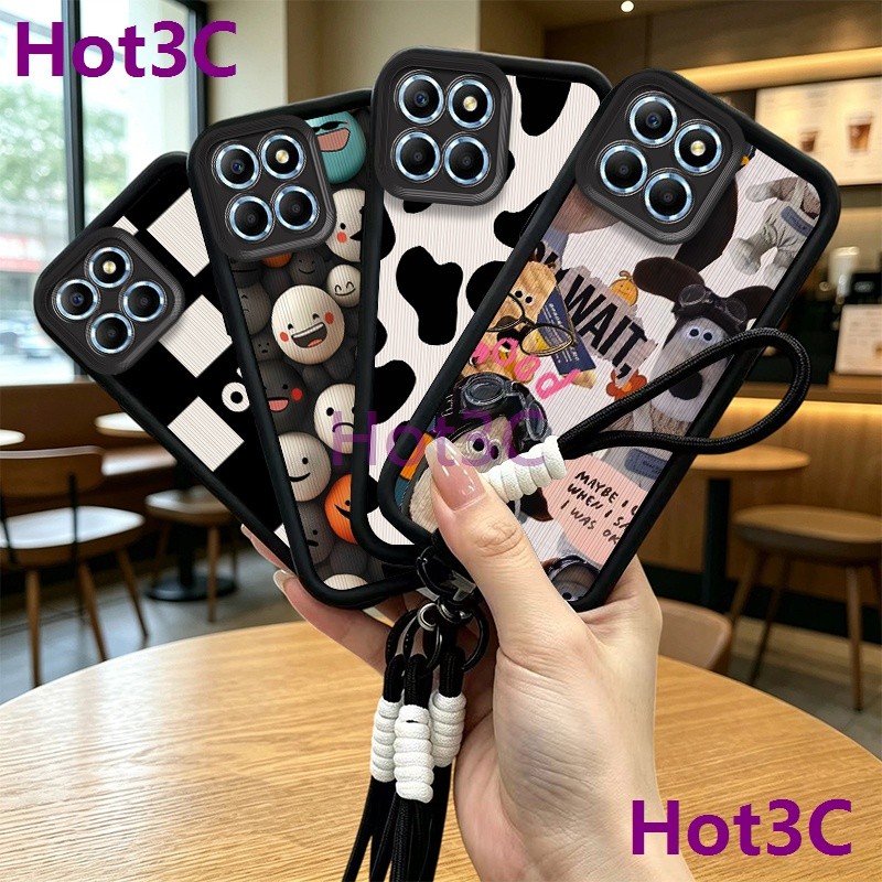 เคส For Honor X8 5G / Honor X8A 5G / Honor X6 5G / Honor X6S 5G tpu โทรศัพท์ Lanyard กรณีราคาถูก ant