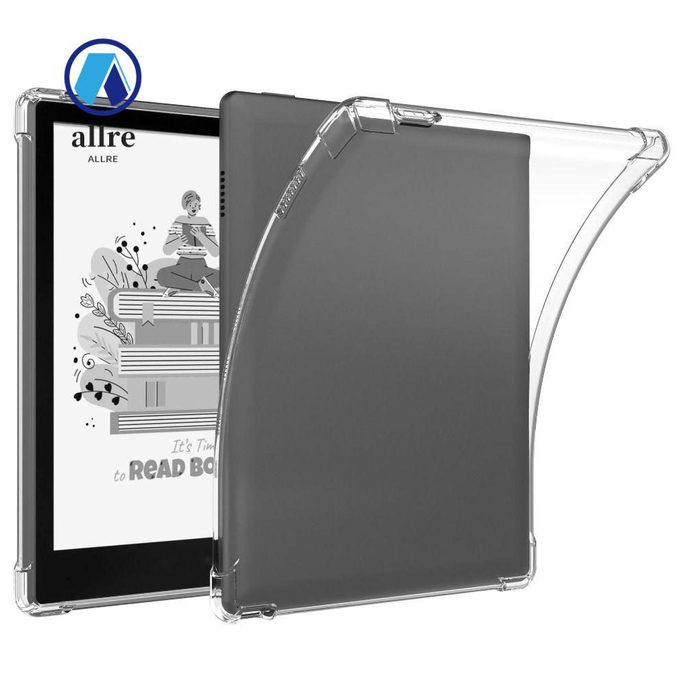 ALLRE 6 นิ้ว E-Reader, กันกระแทกถุงลมฝาครอบป้องกัน, TPU โปร่งใสทนต่อการสึกหรอกลับสําหรับ MeeBook M7/