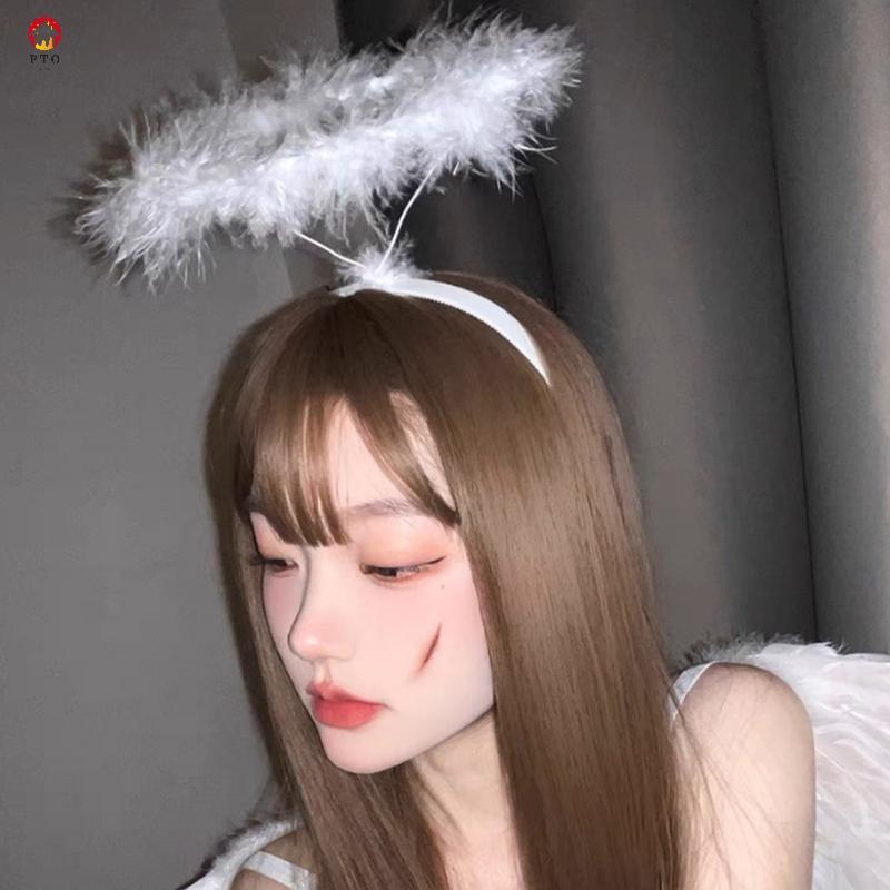 [pto] Christmas Performances Party Favor Feather Angel คอสเพลย์เครื่องแต่งกาย Angel Outfit Angel [TH