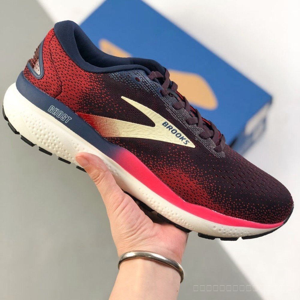 2026Brooks ghost 16 รองเท้าวิ่งสําหรับผู้ชายและผู้หญิงรองเท้าผ้าใบคู่ Unisex ลื่นและน้ําหนักเบา Lowt