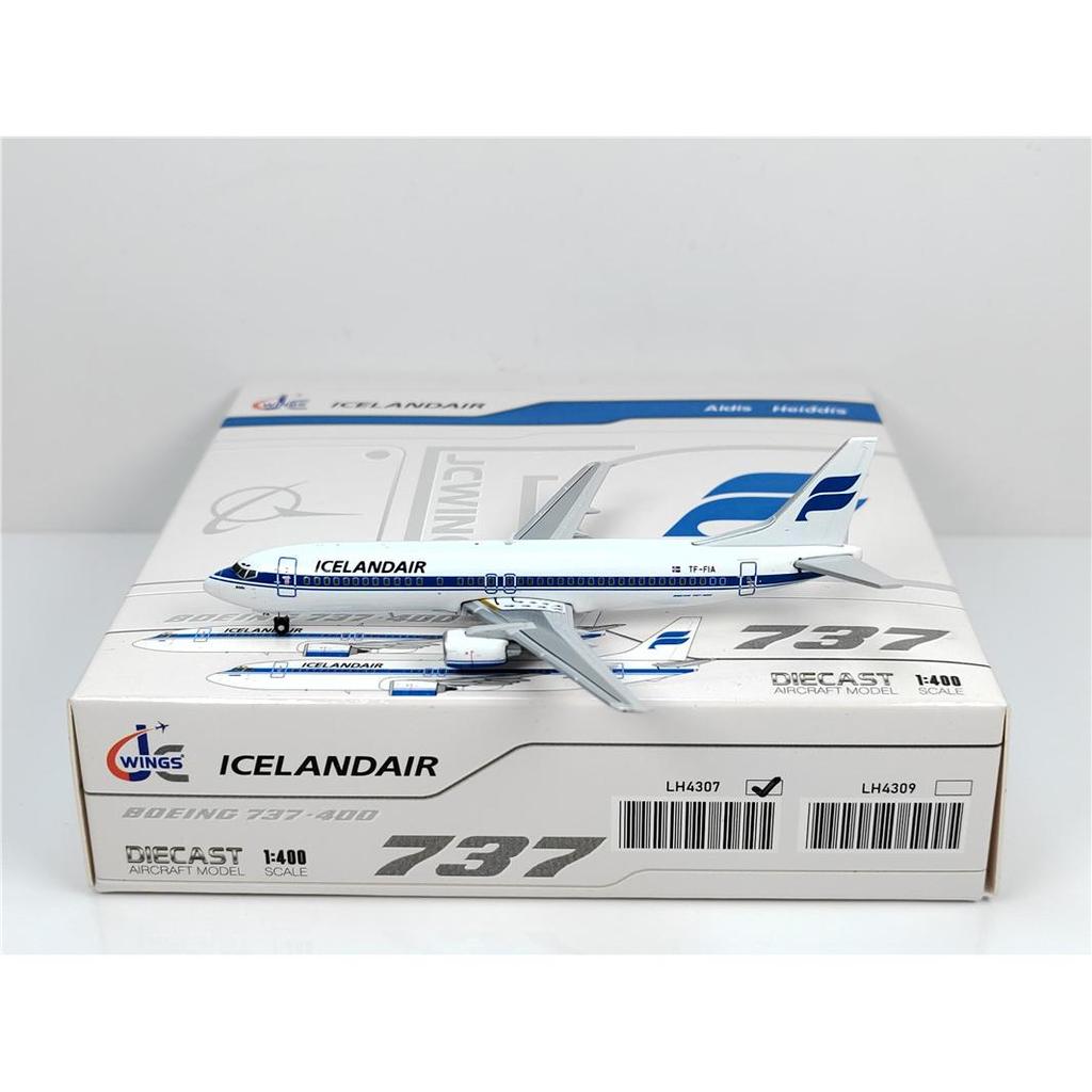 JC Wings LH4307 LH4309 1: 400 ไอซ์แลนด์ Air B737-400 TF-FIA TF-FID