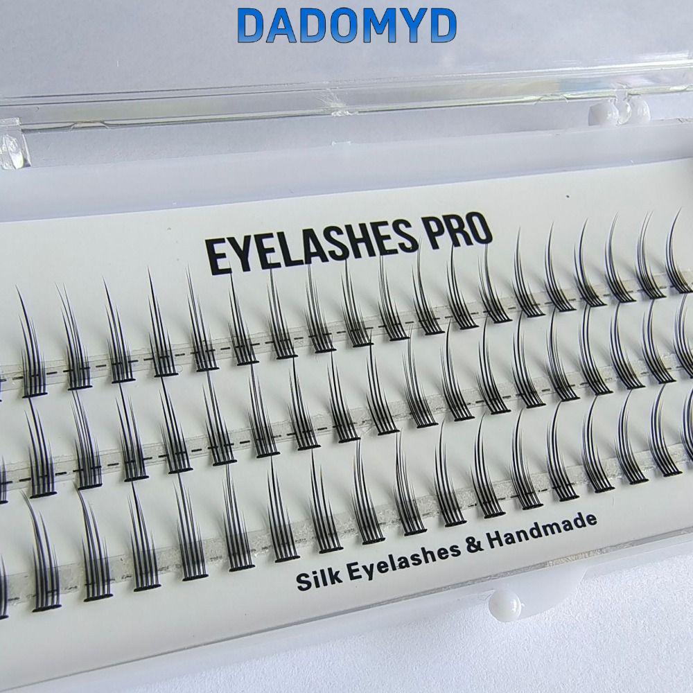 DADOMYD Cluster Lashes, Wispy Soft Indice Lashes, Hot Natural Handmade Flase Lashes DIY
