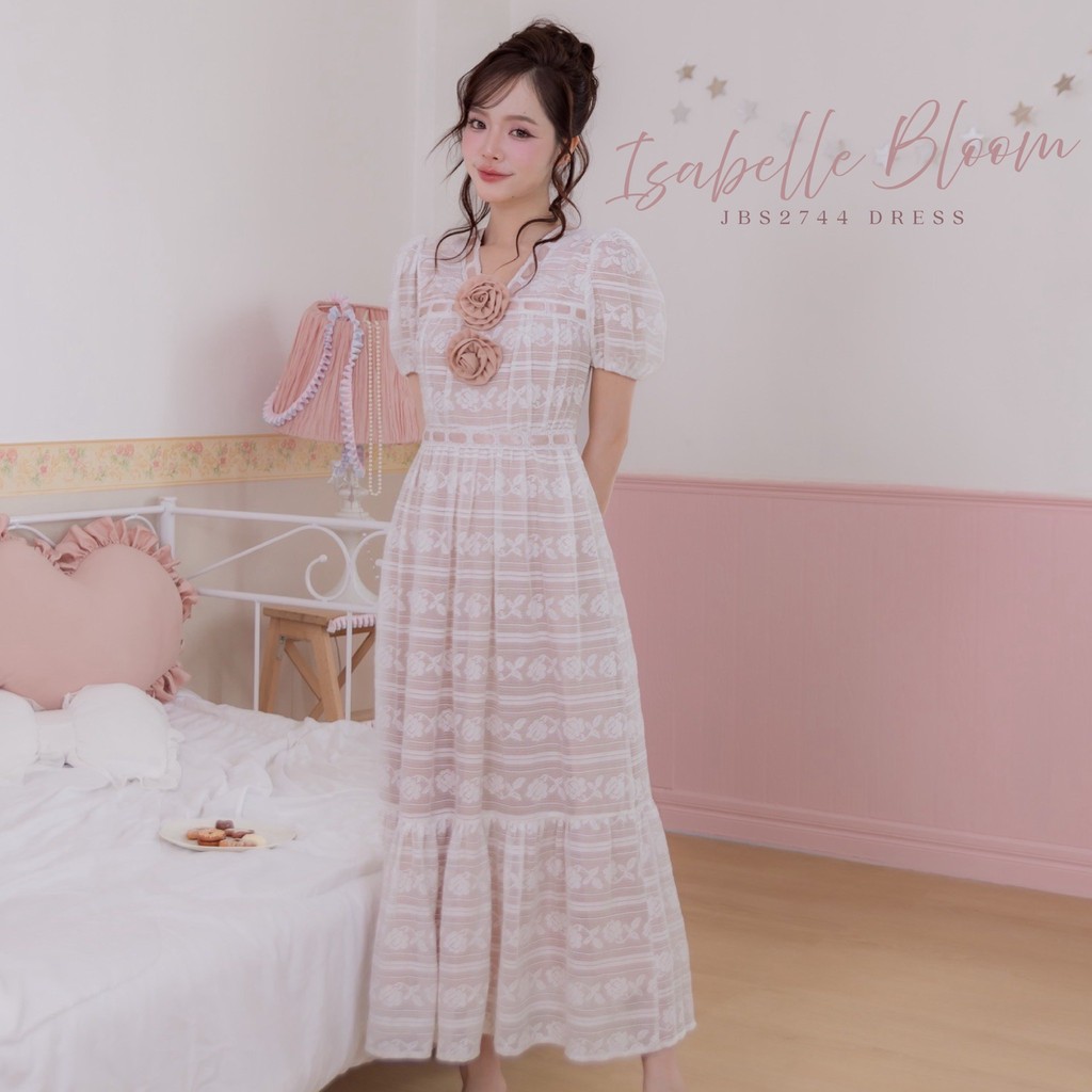 #JBS2744 Isabelle Bloom Dress Joobs studio