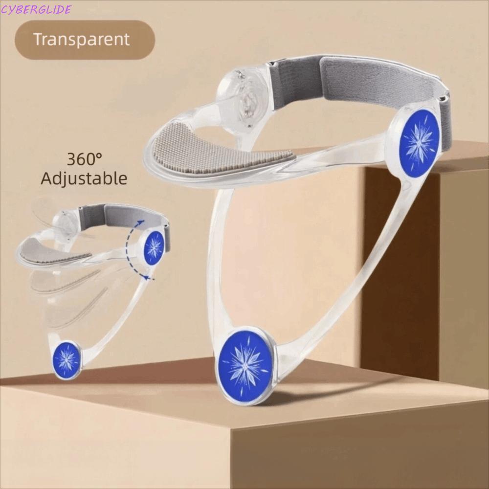 CYBERGLIDE รั้งคอ, คอปากมดลูก TPU แบบพับได้, กระดูกสันหลังส่วนคอซิลิโคน Chin Pad ปรับคอ Traction อุป