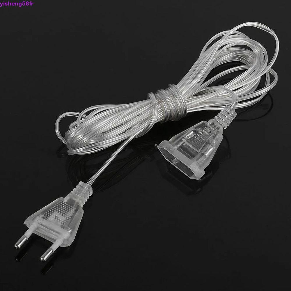 YISHENG Extender สายไฟคริสต์มาสสําหรับวันหยุดไฟ LED String Light สําหรับปลั๊กสายเคเบิลบ้านกลางแจ้งโป