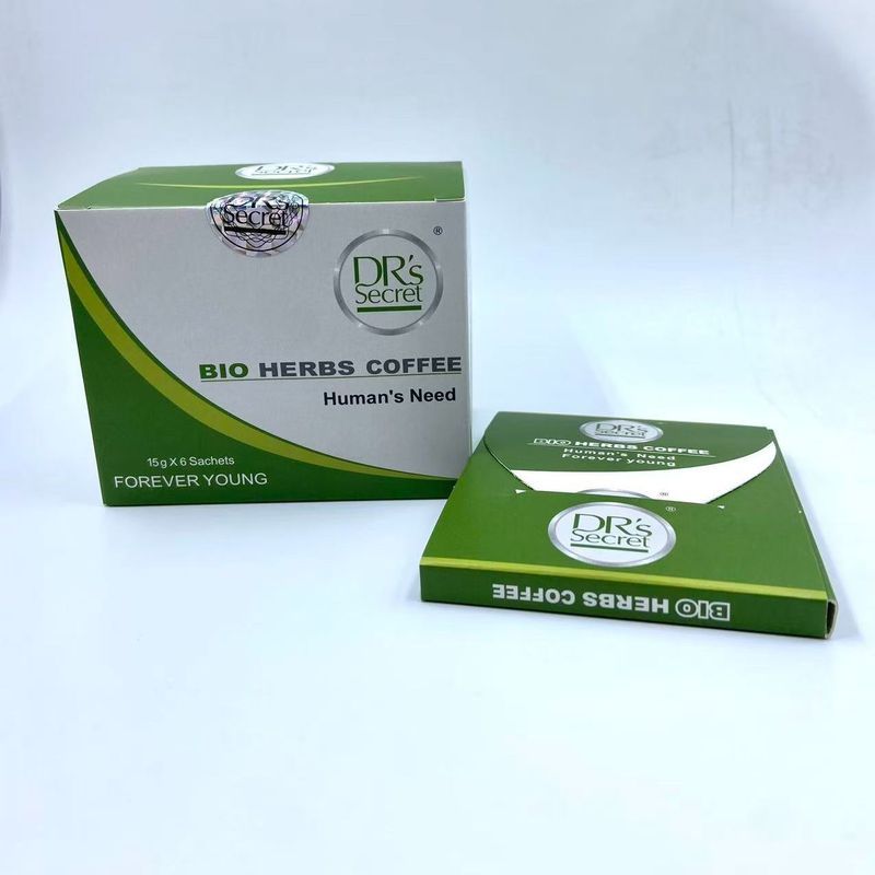 Men Adult Double-Effect Coffee พกพาสะดวก One Box 6 แพ็ค 9.92