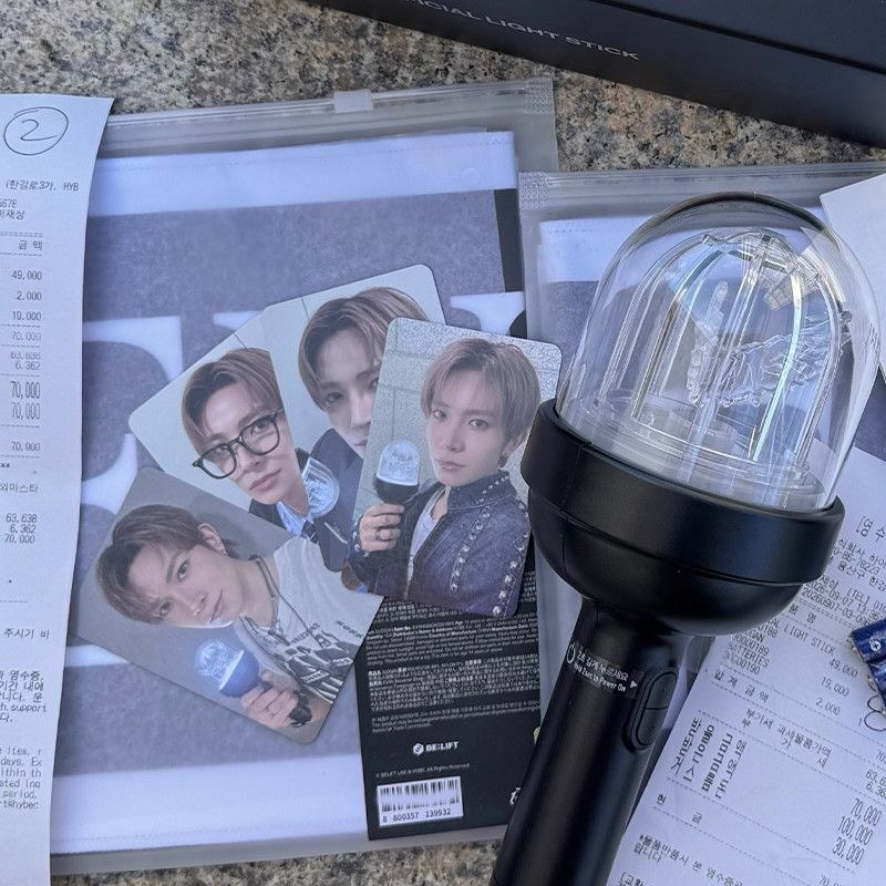 EVAN Li Xicheng รองรับอย่างเป็นทางการ Stick Photocard Bonus Card Merchanted Fan Collection