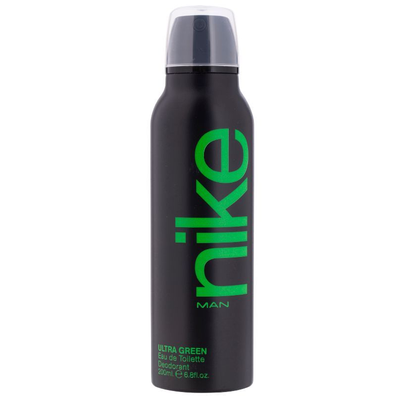 ไนกี้ดีโอเสปรย์อัลตร้าคัลเลอร์แมนอัลตร้ากรีน 200มล. Nike Ultra Colors Man Ultra Green Deo Spray 200ml.
