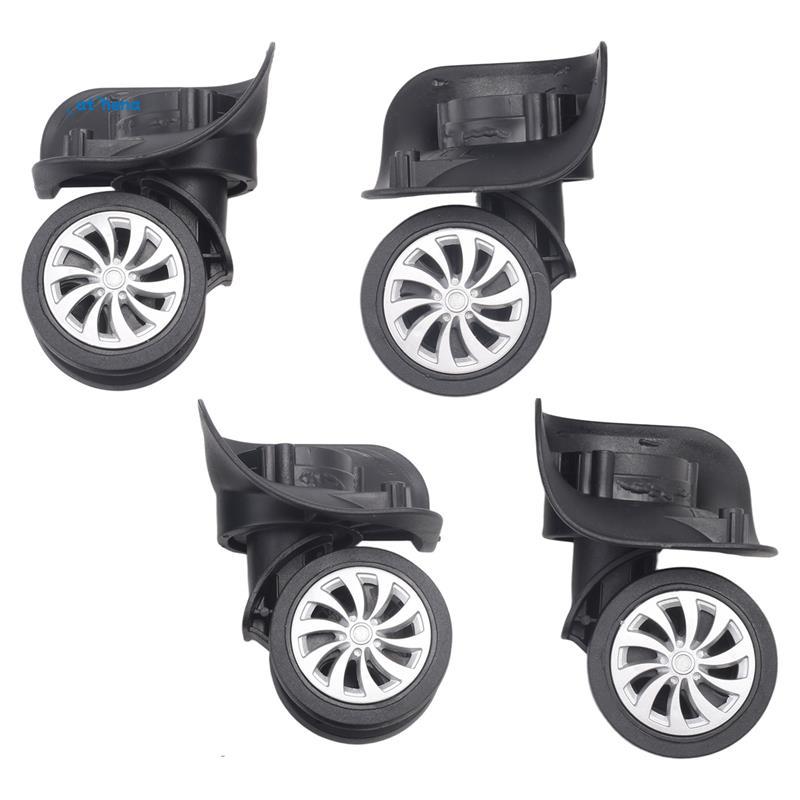 athena554 แพ็คเปลี่ยนกระเป๋าเดินทาง SPINNER ล้อ Universal ล้อหมุนกระเป๋าเดินทาง SPINNER ล้อสําหรับกร