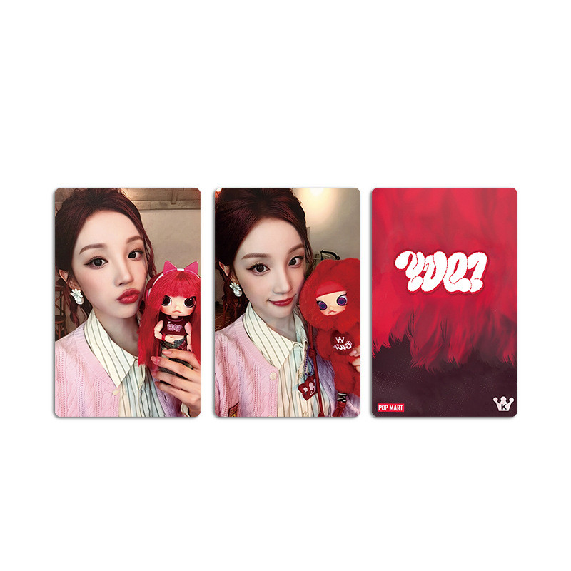 Song Yuqi Co-Branded Photocard คอลเลกชันการ์ดพิเศษ สินค้าการ์ด 9/9