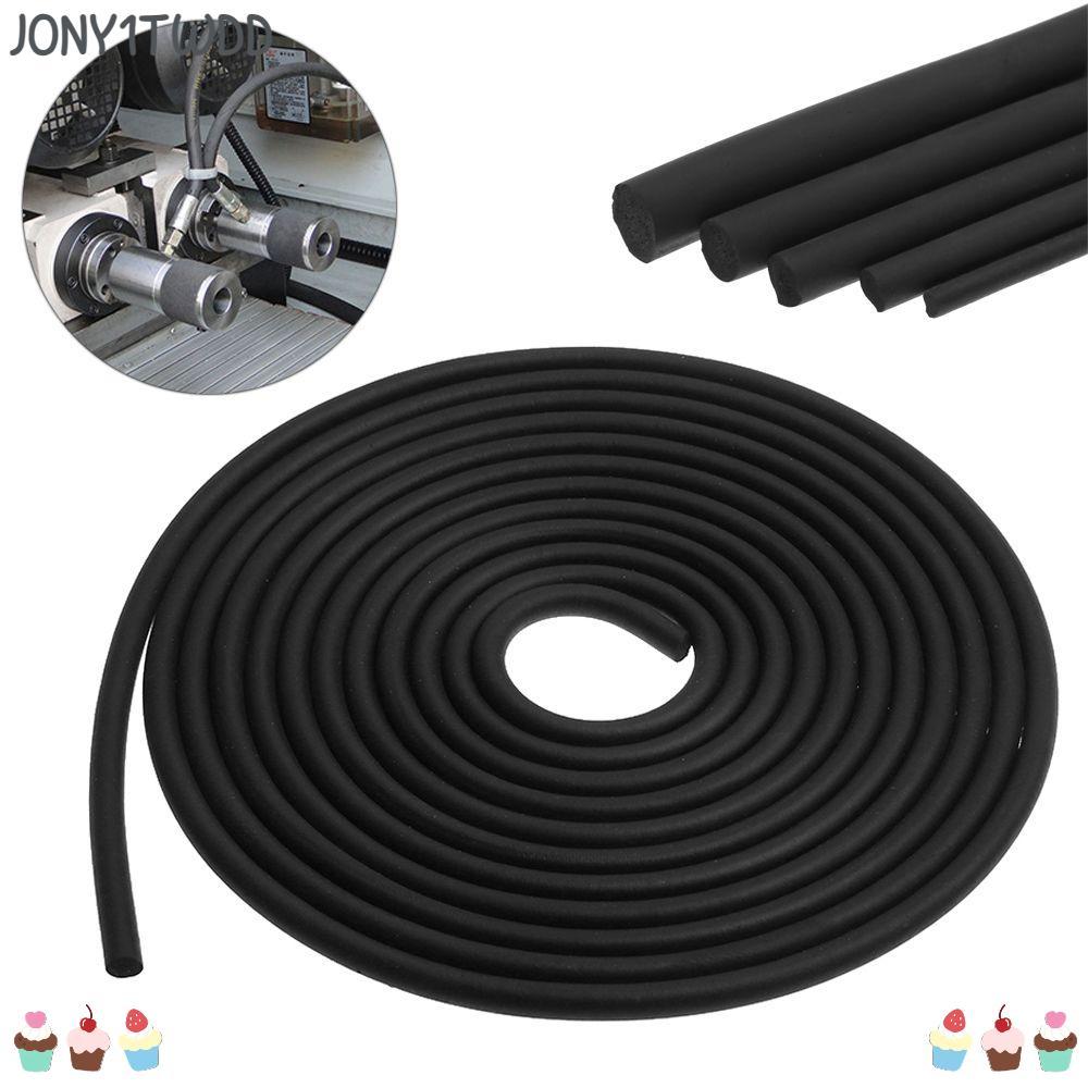 JONY1TWDD 5M Car Door Edge Protector Soundproof Industrial Rubber Foam O Shape Weatherstrip