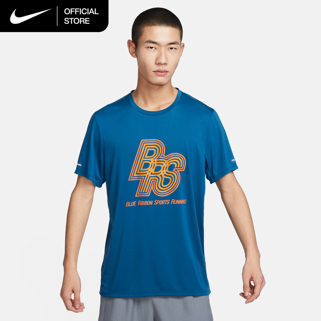 Nike Dri-FIT Men's Running Energy Rise 365 Short-Sleeve Running Top - Court Blue [FN3295-476]