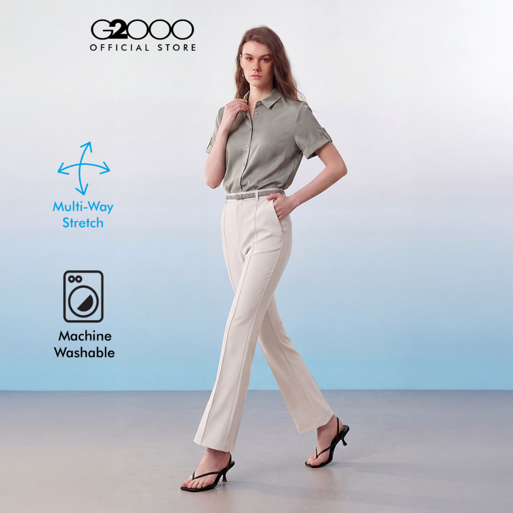 G2000 กางเกงขายาวสำหรับผู้หญิง ทรง Slim Boot รุ่น 61269054