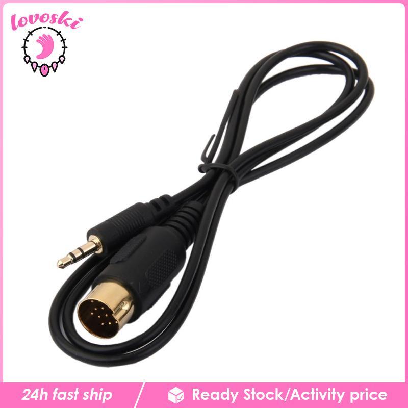 [Lovoski] Kenwood Car Stereo Radio CD Changer Port to 3.5 มม. Aux Audio Adapter Cable