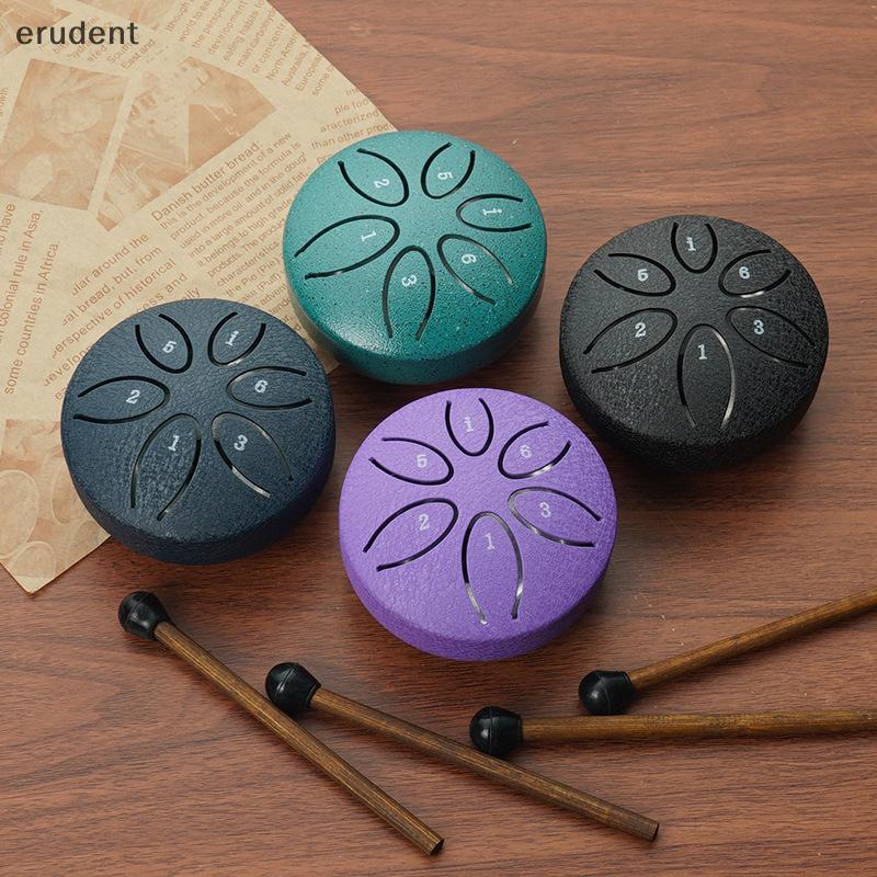 Erudent Rain Drum Rain Drum สําหรับนอกเมื่อฝนตกกลองฝนสําหรับนอกสวน Chakra Drum For Rain Outdoor 6 หม