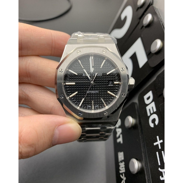 41MM การออกแบบสายสแตนเลสกลไกอัตโนมัติระดับไฮเอนด์,Audemars Piguet Royal oak XS77 นาฬิกาข้อมือผู้ชายป