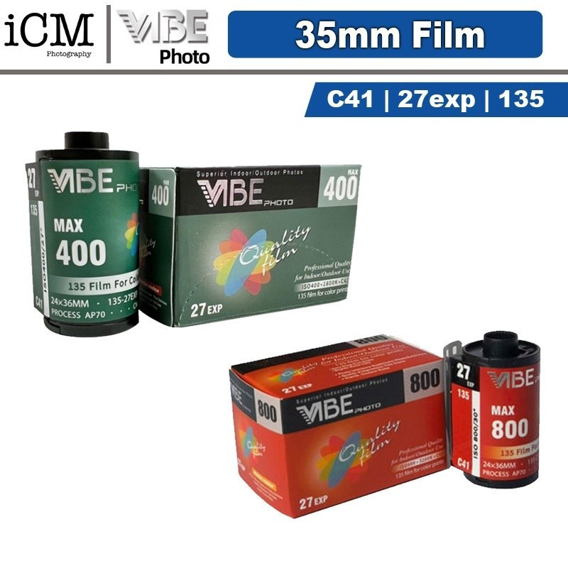 Vibe Photo 135 ฟิล์มลบสี 35 มม.TH99 Q517