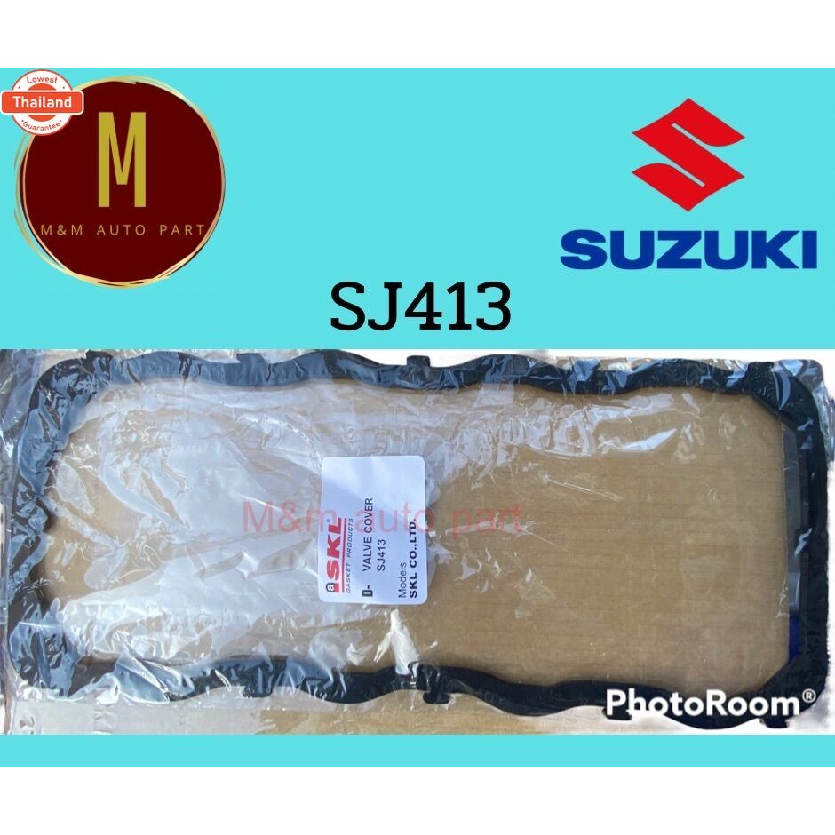 ประเก็นฝาวาล์ว SUZUKI SJ413 G13A SJ413 CARRIBIAN SWIFT ยี่ห้อ SKL
