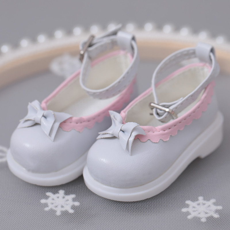 รองเท้าตุ๊กตา BJD Bowknot Lace-Up สำหรับ SD dolls