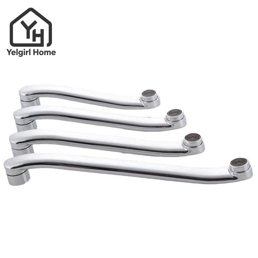 YELGIRLB Faucet Extender Connector, S-type Stainless Steel Basin Faucet Tube, Fashion Quick Open Sin