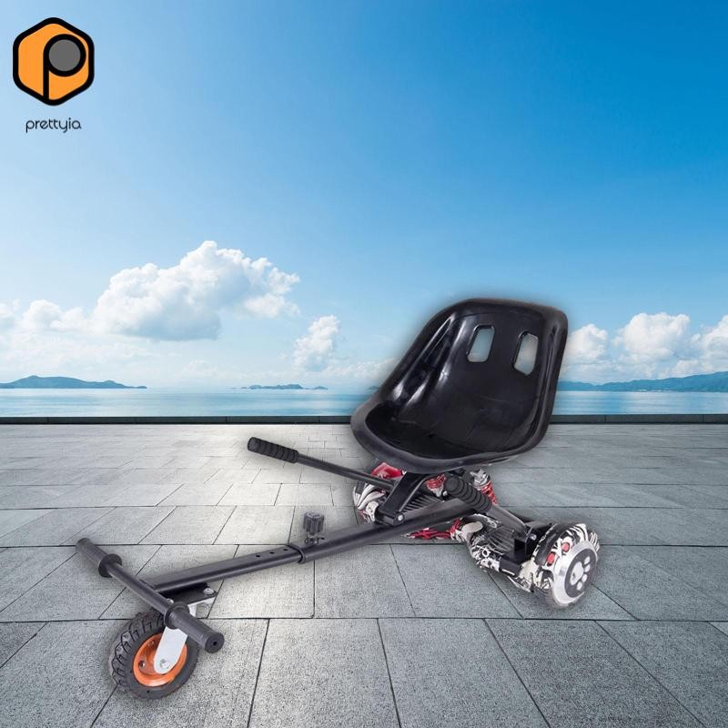 Prettyia Trekes Seat Saddle - อุปกรณ์เสริมรถ DIY สีดำ ใช้งานได้ทั้ง Kart Go และรถยนต์