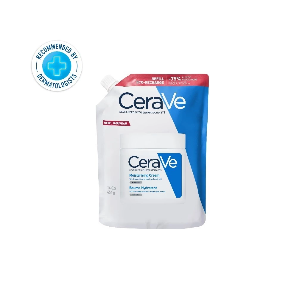 CeraVe Moisturising Cream รีฟิล ครีมบำรุงผิวแห้ง หน้าและกาย thumbnail 3