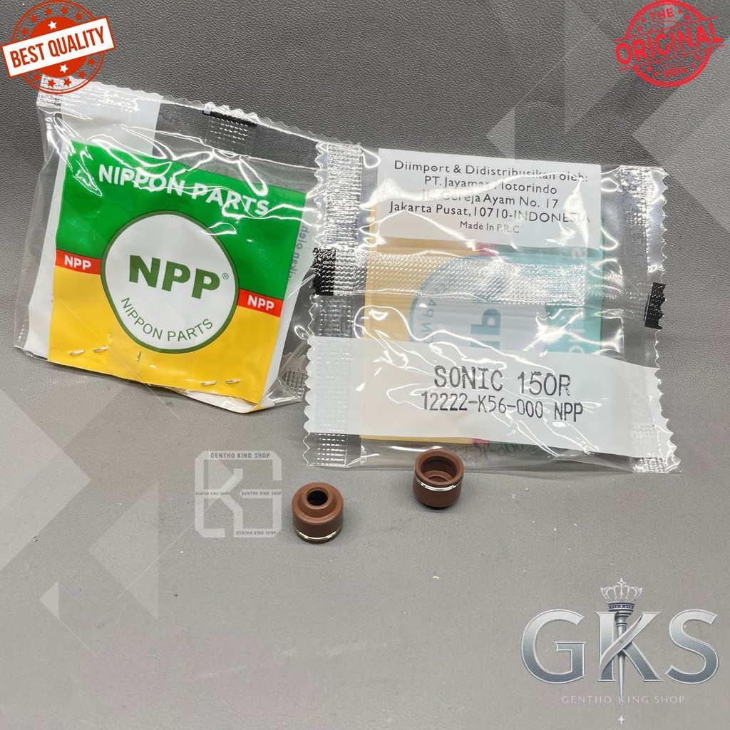 NPP SONIC 150R CBR LED GENIO BEAT 2020 ซีลวาล์ว 2 ชิ้น