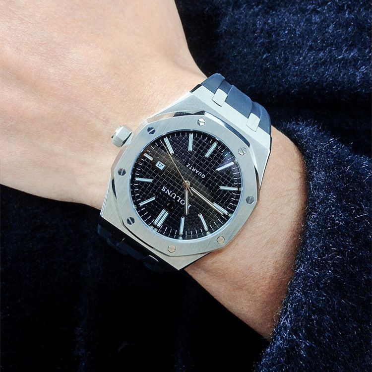 Xs xsa 2021 สินค้าใหม่ Holuns Royal นาฬิกาผู้ชายควอตซ์กันน้ํา Oak นาฬิกา Luminous Men Casual นาฬิกาแ